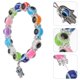 thumbnail image 3 of 1 pulsera de cuentas de Fátima con ojo malvado, elegante y exquisita pulsera de cuentas para mujer., 3 of 7