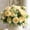 Orange, variant on Artificial Peony Flowers, Fake Flowers,Flores Artificiales para, Lifelike Silk Fake Peonies with Stems for Home Table Centerpieces, Wedding, Party & DIY Bridal Floral Arrangements