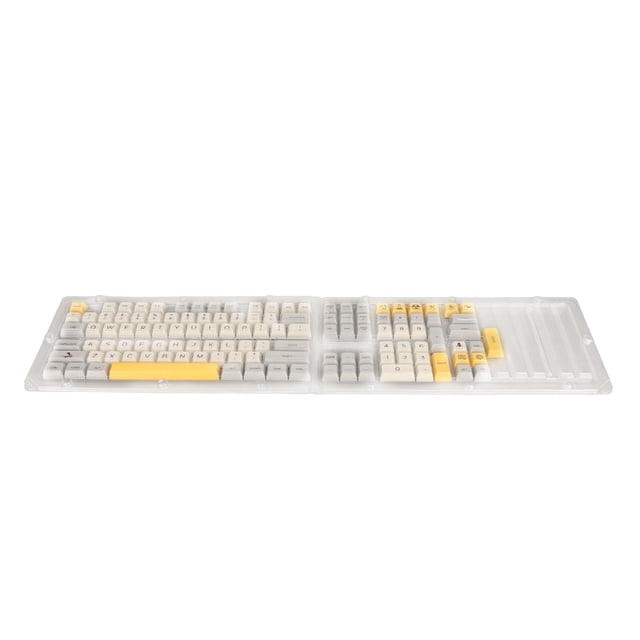 Teclas PBT revestimiento repelente al aceite 121 teclas XDA Sublimación de altura Teclas opacas para juegos para teclado mecánico