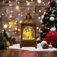 thumbnail image 4 of Linnome Christmas Lantern Night Light - 50ml Decorative Desk Lamp for Holiday Home Decor and Party Ambiance, 4 of 6