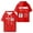 Red, variant on Sam Fender People Watching North America Tour 2025 Hooded T-shirt Women Men Fashion Short Sleeve Tee Casual Tops