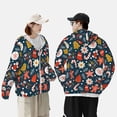 thumbnail image 6 of Kll Holiday Christmas Cookies Print Men'S Women’s Upf 50+ Sun Protection Outdoor Hoodie Jacket Long Sleeve Fishing Hiking Performance Shirt- X-Large, 6 of 8