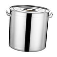 thumbnail image 3 of Stainless Steel Large Cookware Set for Boiling, Simmering, Large Multifunctional 25cm, 3 of 9