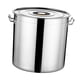 thumbnail image 3 of Olla de cocina de acero inoxidable, grande, para cocinar, con cubo para aceite, resistente, multiusos 25cm, 3 of 9