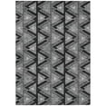 thumbnail image 2 of Addison Rugs Chantille Indoor/Outdoor Transitional Geometric Black Machine Washable Rectangle Rug, 10' x 14', 2 of 8