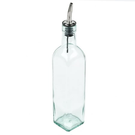 Tablecraft Kitchen Cooking Salad Olive Oil Vinegar Glass Dispenser Bottle 16 (Best Oil And Vinegar Dispenser)