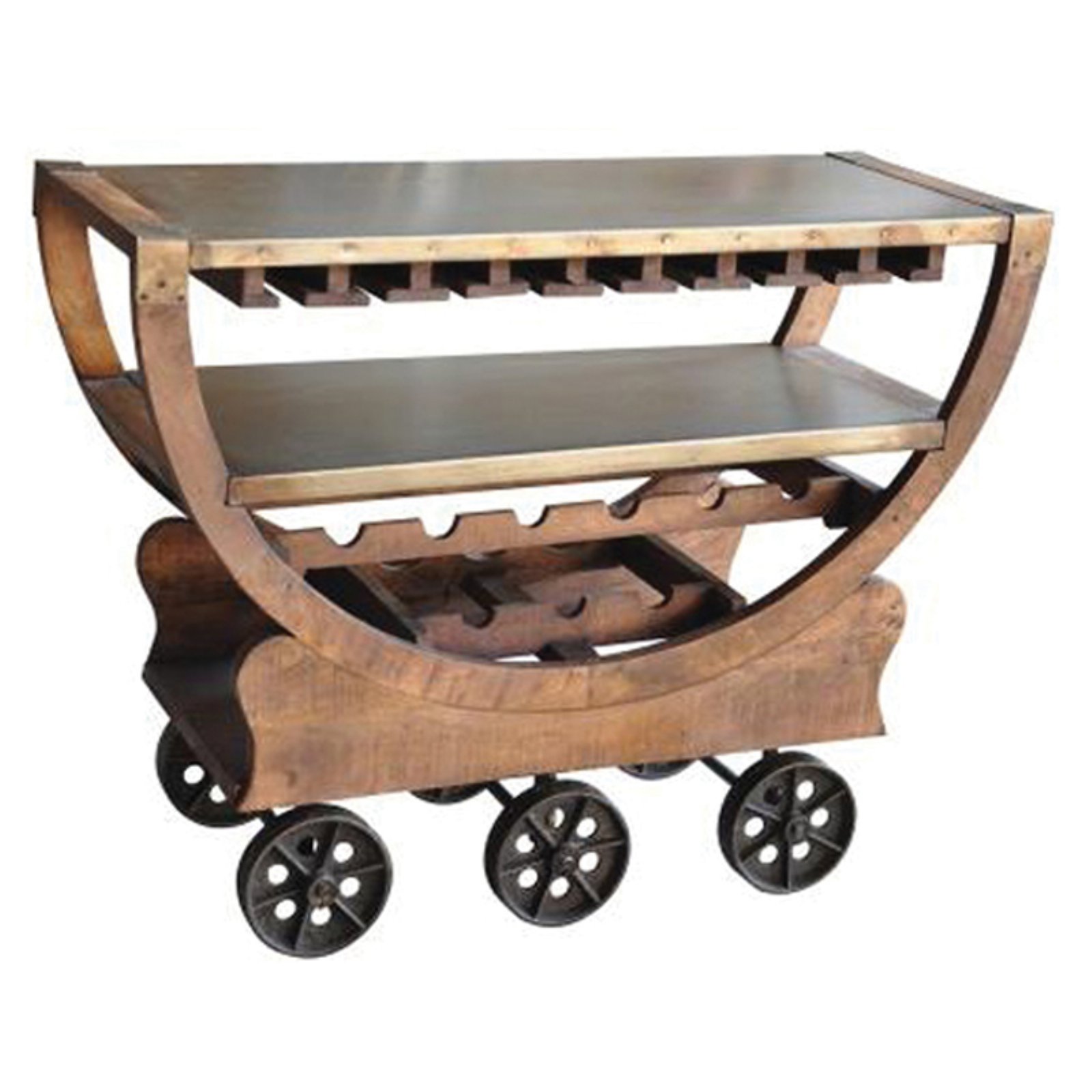 Yosemite Home Decor Wine Cart