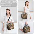 thumbnail image 6 of Pioneer Flower Floral Print Pattern Womens Lunch Box for Work,Insulated Large Lunch Bag for Tween and Teen,Loncheras Para Mujer,Leakproof Adult Lunch Bag for Work,Beach,Travel,Picnic,Camping, 6 of 7