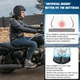 thumbnail image 2 of Shake Rider Cushion - Motorcycle Gel Seat Cushion, 3D-Honeycomb, Shock Absorption Not Stuffy, Ride 3x Longer, Fit All Motorcycle Types,Protecting Sensitive Areas,Relief No More Tailbone Soreness (2), 2 of 8