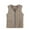 #0276-Khaki, variant on Pounoo Womens Floral Print Quilted Vest Open Front Ethnic Print Waistcoat Puffer Cropped Lightweight Vest Loose Fit Sleeveless Cardigan Gift