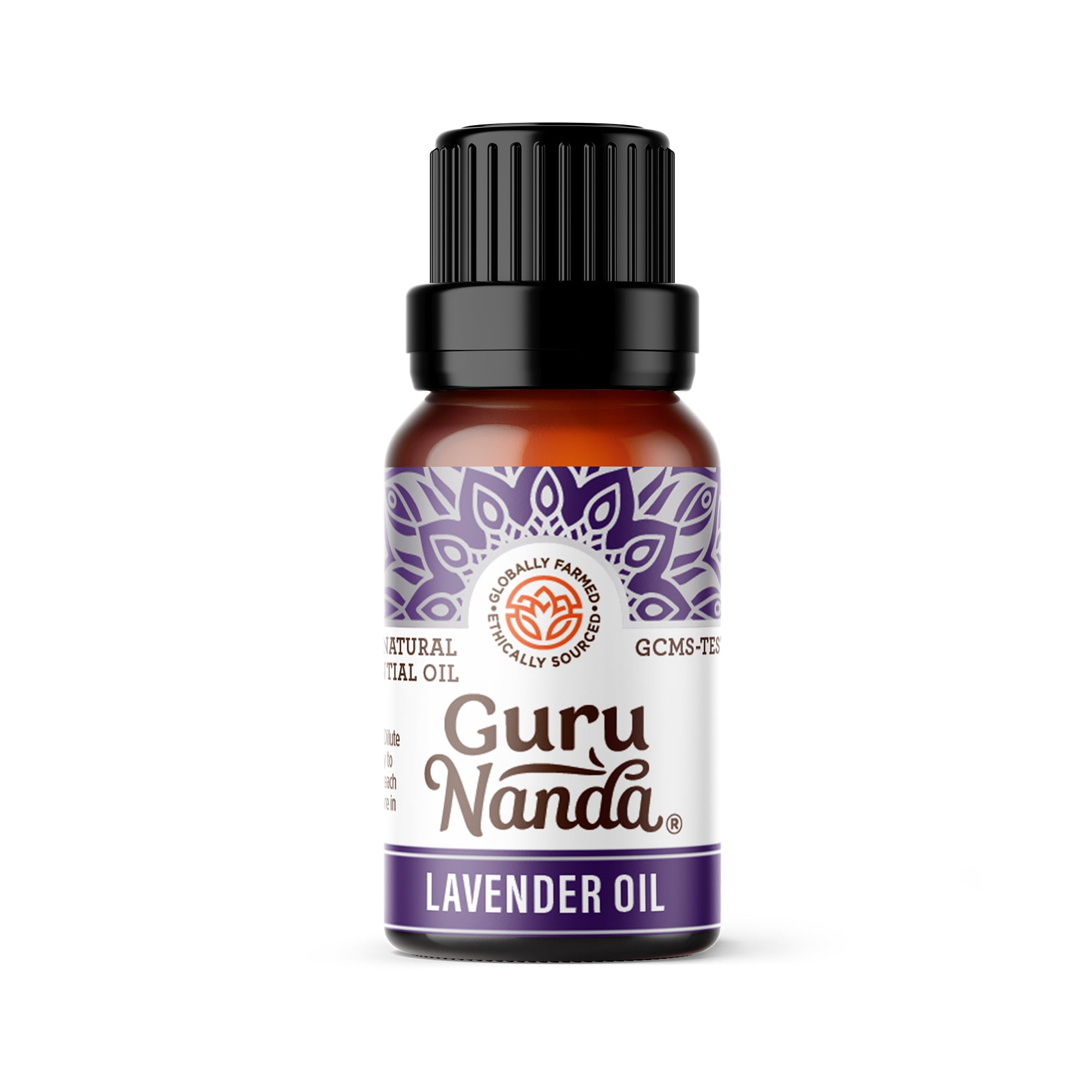 GuruNanda Pure & Natural Lavender Essential Oil, Aromatherapy & Diffuser, 15 mL
