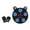 Black, variant on Siruishop Kids Music Boxing Machine Wall Target Boxing for Home Workout Sports Blue