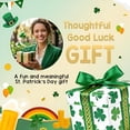 thumbnail image 7 of DESIGNICE St. Patrick's Day Earrings for Women Irish Shamrock Charms Alloy Dangle Earrings Green Clover Accessories Good Luck Hoop Earrings, 7 of 7