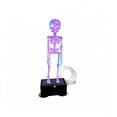 thumbnail image 3 of Halloween Luminous Dancing Skeleton Aquarium Ornament, Glow Dancing Fish Tank Bubbler Decor, Daytime Swinging Skeleton, Air Pump Compatible Halloween Tank Decorations Indoor for All Fish Lovers, 3 of 9