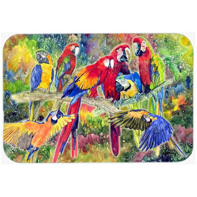 Carolines Treasures 8600CMT Parrot Kitchen Or Bath Mat - 20 x 30 in.