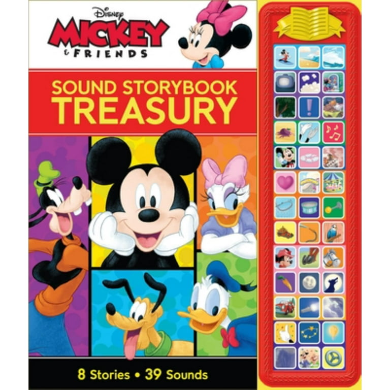 PHOENIX INTL, Sound Storybook Treasury, 8 Sound Buttons, Hardcover