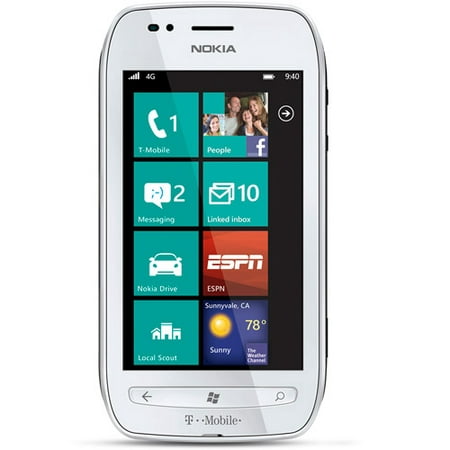 Refurbished Nokia Lumia 710 - 8GB - White (T-Mobile) (The Best Lumia Smartphone)