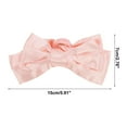 thumbnail image 4 of Unique Bargains 1 Pc Hair Clip Bow Pattern Claw Clip 5.91"x2.17"x2.76" Pink, 4 of 5
