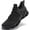 All Black, variant on Women Shoes Slip on Fashion Sport Running Tennis Athletic Walking Shoes Gym Runner Trail Shoes Orange Size 7