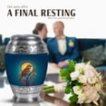 thumbnail image 4 of JAGASY Sparrow Urn for Adult Man Cremation, 3 Inch Miniature Moon Urn for Mom Ashes, 10 Inch Adult Blue Urns for Dad Memorial Funeral, Portable Keepsake Urns, (1 Large, 4 Small), 4 of 7