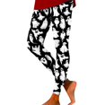 thumbnail image 2 of Hkoxplj Halloween Leggings for Women Soft Cotton Blend Printed Pants Stretch High Waist Ghost Bat Pattern Casual Workout Leggings Festival Party Tights All Season Comfortable Athletic Pants, 2 of 6