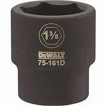 DeWalt DWMT75161OSP SAE Impact Socket, 6-Point, 3/4 In. Drive, 1-3/8 In. - Quantity 1