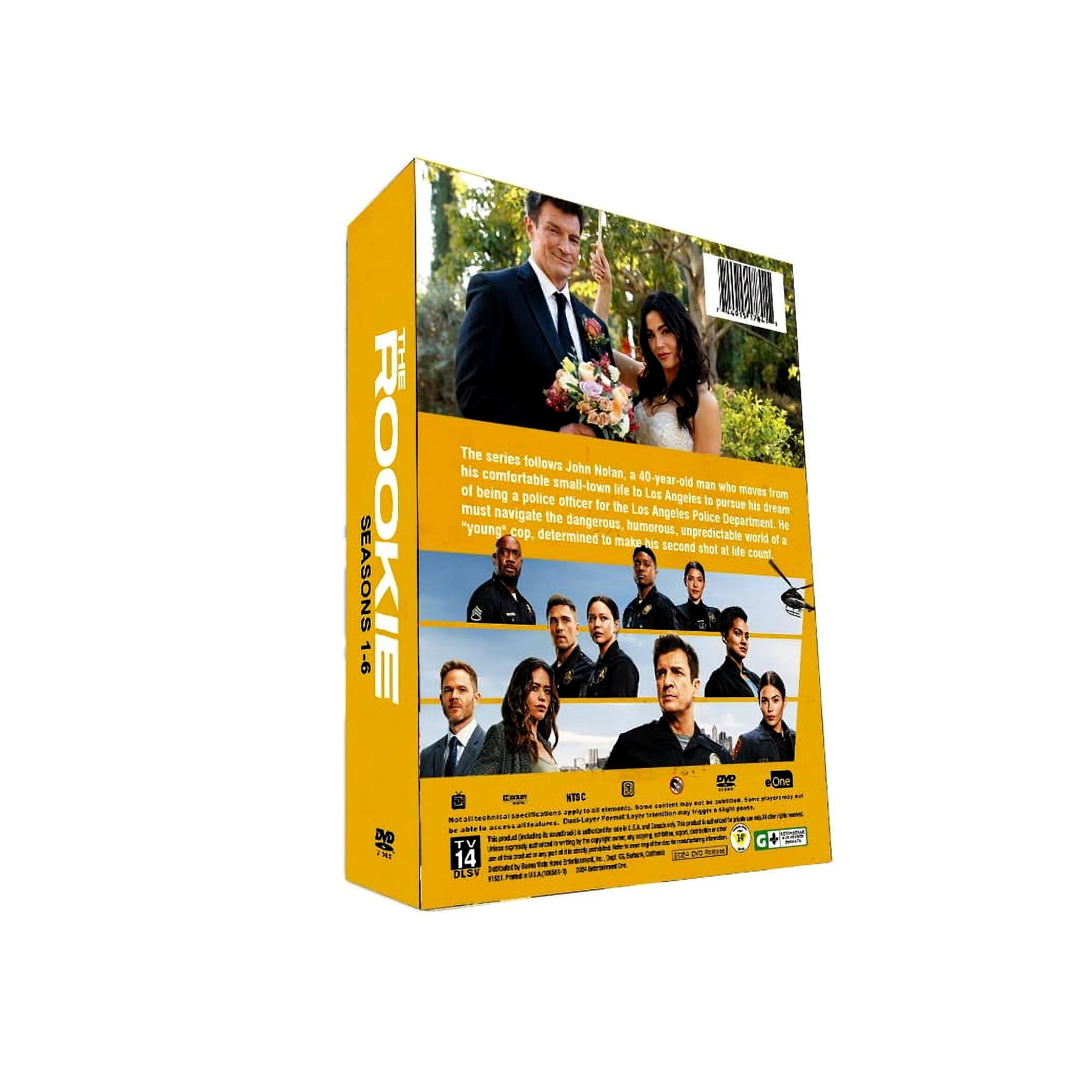 The Rookie Complete Series Seasons 1-6 (DVD) - Walmart.com