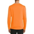 thumbnail image 2 of Athletic Works Men's and Big Men's Long Sleeve Tri-Blend T-Shirt, up to Size 5XL, 2 of 5