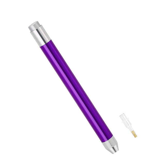 Yuarrent Herramienta de pintura luminosa resistente al desgaste, pegatina práctica, iluminación profesional, bolígrafos de punta cargada con Artesanía Violeta Yuarrent HA063058-08B