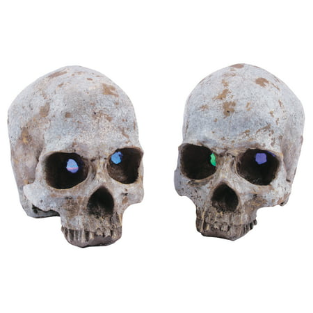 Fun World Skull Color Changing Eyes Decoration Prop, 6