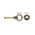 thumbnail image 4 of Pull Ring Cabinet Pull Door Pull 4pcs/pack Mini Simple Vintage Pull Rings Cosmetic Case Jewelry Box Attachment Handle Bronze, 4 of 8