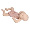 thumbnail image 3 of Kit de muñeco realista de 20 pulgadas, vinilo suave al tacto, muñeco de bebé Reborn con cuerpo de tela, 3 of 9