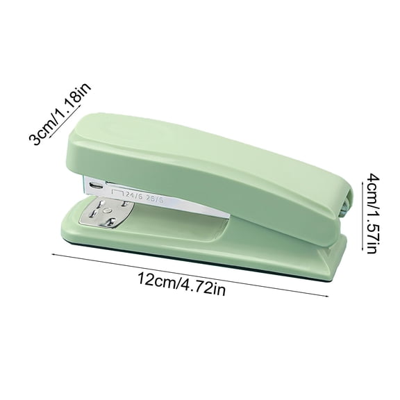 Rkxzt Plastic Staple Gun,Morandis Color Energy Saving Stapler Small Portable Binding Machine Office Desktop 1 Count Multicolor,Home Office