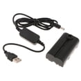 thumbnail image 1 of Batería Simulada shamjiam 2xNP- / F990 + Adaptador de acoplador de CC de cable USB, 1 of 9
