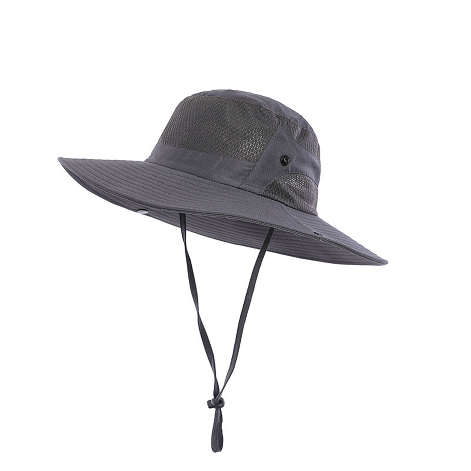 JDEFEG Hats for Men Women Wax Hat Ladies Men Mountaineering Fishing  Camouflage Hood Rope Outdoor Shade Foldable Casual Bucket Hat Mens Floppy  Hat