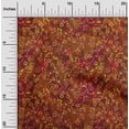 thumbnail image 1 of oneOone Viscose Chiffon Cocoa Brown Fabric Batik Craft Projects Decor Fabric Printed By The Yard 42 Inch Wide, 1 of 4