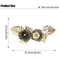 thumbnail image 6 of Metal Wall Decor Metal Wall Art Hanging Home Living Room Wall Metal Pendant Flower Home Wall Decoration, for Living Room Office Wall Decoration,C, 6 of 6