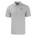 thumbnail image 2 of Men's Cutter & Buck  Gray/White Bethune-Cookman Wildcats Big & Tall Forge Eco Double Stripe Stretch Recycled Polo, 2 of 3