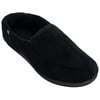 On Your Feet Mens Microterry Slip-On Black Medium 8-9