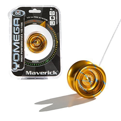 Yomega Maverick - High Performance, High-Grade Pro Level Wing Shaped Yo-Yo - All Aluminum Laser