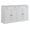 Antique White, variant on MEETFAV Kitchen Sideboard Storage Buffet Cabinet with 2 Drawers & 4 Doors Adjustable Shelves for Dining Room, Living Room, Antique White