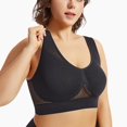 thumbnail image 3 of GXIPO Breathable Cool Liftup Air Bra,2024 Seamless Wireless Plus Size Lingerie Women, Large Size Sports Bras Underwear #125Black 2XL, 3 of 3