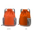 thumbnail image 2 of Bolsas De Hombro Bolsa de baloncesto Oxford impermeable con cordón de alta capacidad para equipos de entrenamiento Sywqhk Para Estrenar, 2 of 3