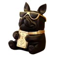 thumbnail image 3 of Facial Tissue Box Cover Resin Sculpture for Desktop Cabinet Entryway Black, 3 of 8