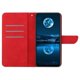thumbnail image 2 of For Oppo A5 Pro 5G Case Skin Touch Lines Imprinted PU Leather Flip Phone Cover - Green, 2 of 5