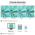 thumbnail image 7 of PiccoCasa Egyptian Cotton Pillowcases, Envelope Pillow Covers, King Cyan 1, 7 of 7