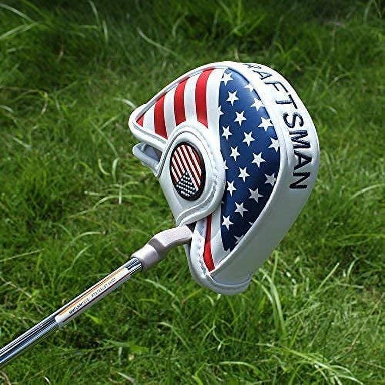 Craftsman Golf USA AMERICA MALLET Putter Cover Headcover For Scotty Cameron  Odyssey