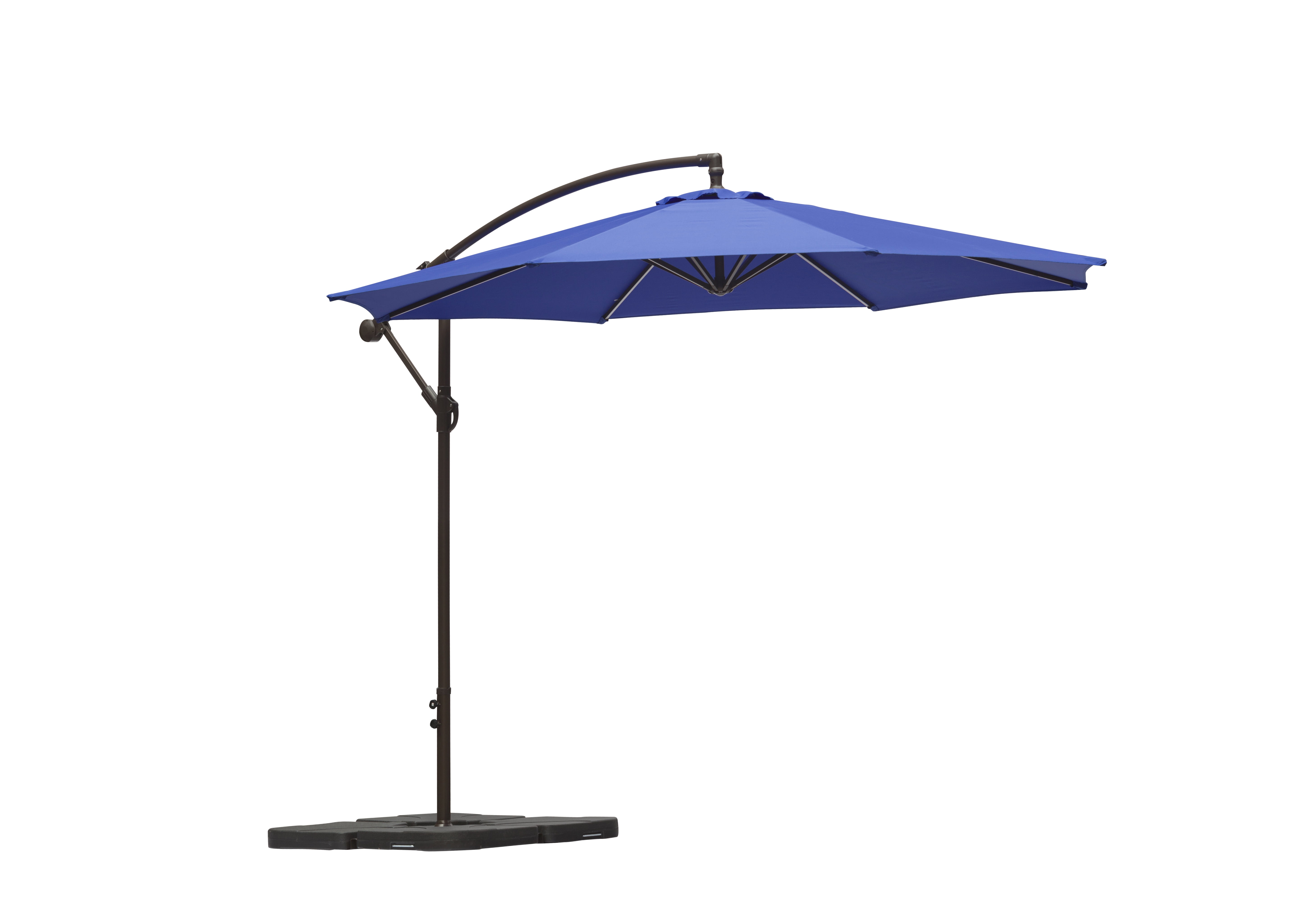 Bally 10 Ft Cantilever Hanging Patio Umbrella Royal Blue Walmart Com Walmart Com