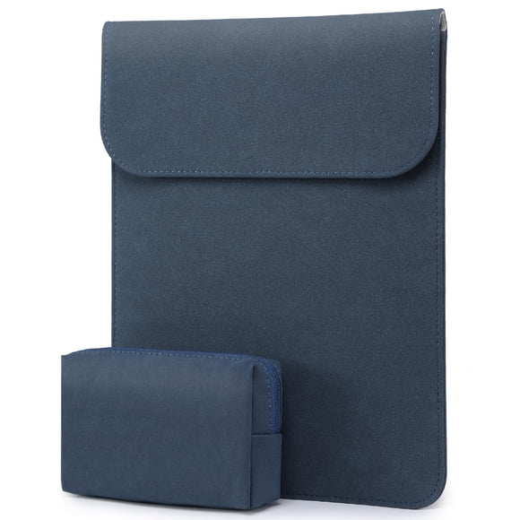 Hyzuo Funda Para Portátil De 13,3-14 Pulgadas Para Macbook Pro 14 M3/M2/M1 A2992 A2918 A2779 2024-2021 13.8/13.5 Surface Laptop Macbook Air 13 Con Funda Azul Marino