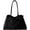 Black, variant on Women's Faux Suede Fall Hobo Bag - Trendy Slouchy Shoulder Satchel, Large Capacity Crescent Tote (5 Colors)​